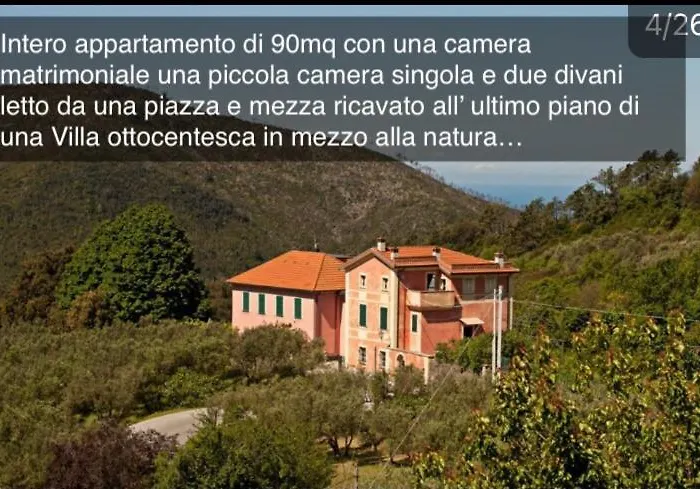 Margherita Vicino A Sestri Levante Per 5 In Ottocentesca * Castiglione Chiavarese